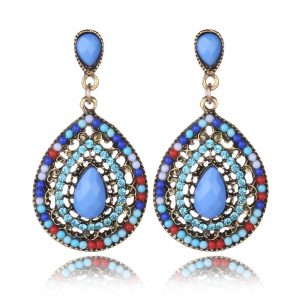 Multi-Colour Multi Drop Earrings
