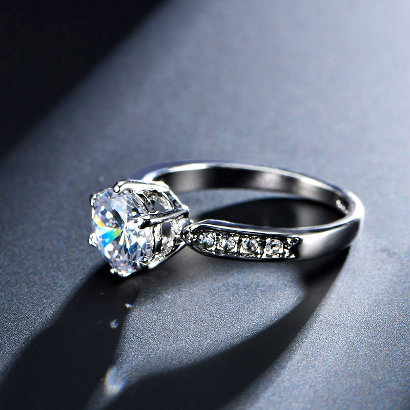 SC Jewelery Cubic Zircon Round Ring 010