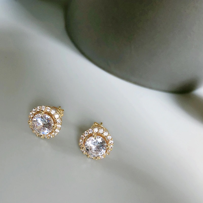 18K Gold-Plated Zircon Jewellery-Set - Image 2