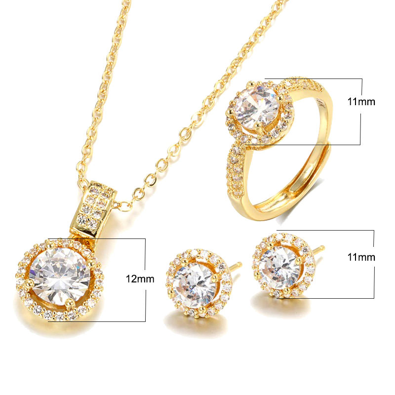 Snoopscollection Jewellery Zircon Jewellery Sets 15