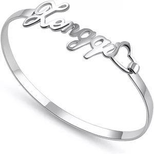 Elegant Personalised Name Bangle